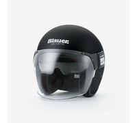 Casco Jet Blauer Pod 06 Monochrome Nero Opaco XS