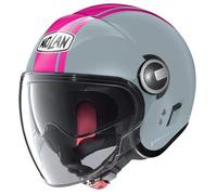 Nolan N21 Visor 06 Dolce Vita Casco Jet, grigio-rosa, taglia M