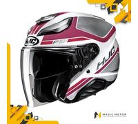 Casco Moto Jet HJC F31 S CERON Grigio Lucido