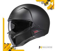 Casco moto Jet HJC i20N SOLID SEMI FLAT BLACK - XL