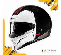 Casco Moto Jet HJC i20N XS VENA Bianco Lucido