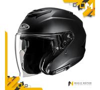 Casco moto Jet HJC i31 SOLID SEMI FLAT BLACK - L