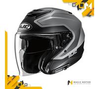Casco Moto Jet HJC i31 XS TEVIS Grigio Opaco