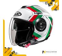 Casco moto Jet HJC i40N VELU MC41 - S