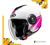 Casco moto Jet HJC i40N VISION MC8 - M