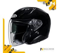 Casco moto Jet HJC RPHA 31 SOLID METAL BLACK - M