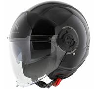 Casco moto jet MT Viale SV S nero lucido XS