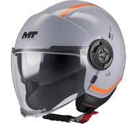 Mt Helmets Viale Sv S Tasty Open Face Helmet Grigio XL