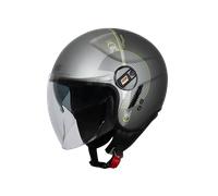 Casco Moto Jet Origine ALPHA Colore Green Matt