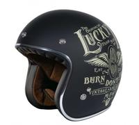 Casco moto jet retrò custom vintage, Origine E2206 bandit style. Consegna rapida