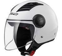 LS2, Casco Moto Jet AIRFLOW SOLID White, XL