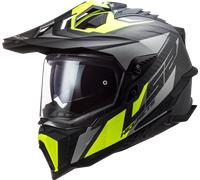 Casco Moto LS2 Explorer C Focus Avventura Con Visiera Sole