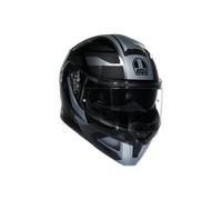 Casco Moto Modulare AGV Streetmodular E2206 Ledro Matt Black/Grey Nero opaco