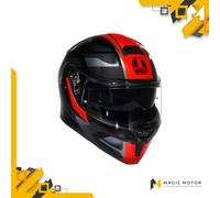 Casco moto Modulare AGV STREETMODULAR Ledro Lucido Nero - XL