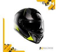 Casco moto Modulare AGV TOURMODULAR Perception Opaco Nero - S
