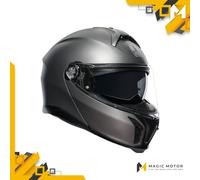 Casco Moto Modulare AGV TOURMODULAR XL SOLID Argento Opaco