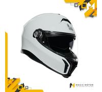 Casco Moto Modulare AGV TOURMODULAR XL SOLID Bianco Lucido