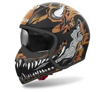 Casco moto modulare Airoh J110 Oni nero opaco S