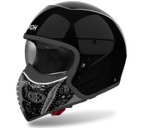 Casco moto modulare Airoh J110 Paesly nero lucido S
