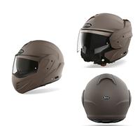 CASCO MOTO MODULARE APRIBILE DOPPIA OMOLOGAZIONE P/J AIROH MATHISSE BRONZE
