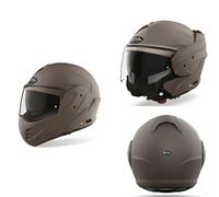 CASCO MOTO MODULARE APRIBILE DOPPIA OMOLOGAZIONE P/J AIROH MATHISSE BRONZE