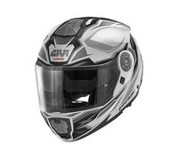 Casco moto modulare Givi X27 Sector Matt Titanium Silver helmet casque E2206