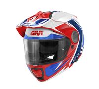 Casco moto modulare Givi X27R Tourer White Blue Red Helmet E2206