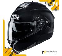 Casco moto Modulare HJC C91N SOLID METAL BLACK - L