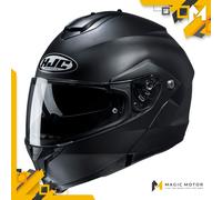 Casco moto Modulare HJC C91N SOLID SEMI FLAT BLACK - XL