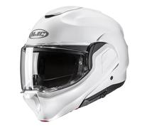 Casco Moto Modulare HJC F100 Solid Pearl White Lucido 189229
