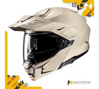 Casco moto modulare HJC i80 SOLID SEMI FLAT SAND BEIGE Sabbia Opaco - XS