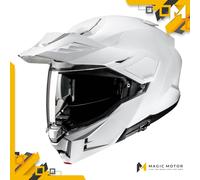 Casco Moto Modulare HJC i80 XXL SOLID Bianco Lucido