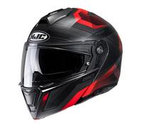 Casco moto modulare Hjc i90 LARK Rosso Nero Grigio XL