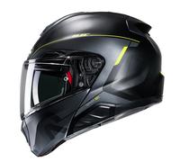 Casco moto modulare Hjc RPHA91 COMBUST Giallo Nero S