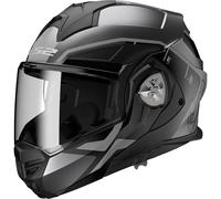 Casco moto modulare LS2 FF901 Advant X Metryk titanio XL
