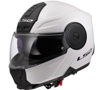 Casco moto modulare LS2 FF902 Scope II Solid bianco S