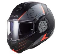Casco moto modulare LS2 FF906 Advant Codex 06 rosso-nero-grigio-titanio XS