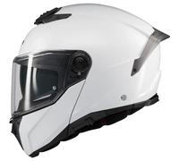 Casco moto modulare MT Atom 2 SV Pure A0 bianco 2XL