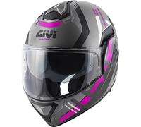 Casco Moto Modulare Ribaltabile convertibile P/J Givi X30 PULSAR TITAN FUCSIA