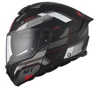 Casco moto MT ATOM 2 SV BAST D5 nero-grigio-bianco opaco S