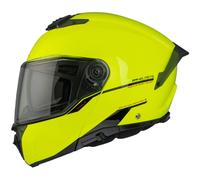 Casco moto MT ATOM 2 SV SOLID A3 giallo fluo lucido M