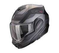 Casco moto pieghevole Scorpion EXO-TECH EVO PRO COMMUTA nero-argento opaco L