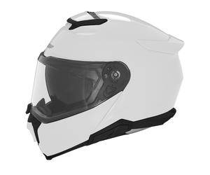 Casco moto ribaltabile NOX N967 bianco L