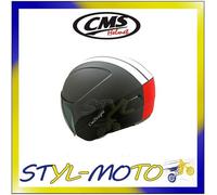 CASCO MOTO SCOOTER CMS HELMETS JET DOUBLE NERO IN ABS TAGLIA XXL