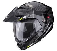 Casco moto SCORPION ADX-2 CAMINO nero-argento-giallo fluo Saldi XS