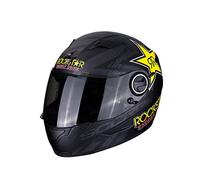Casco moto Scorpion EXO-490 Rockstar Matt Black-Yellow-Red, Nero/Giallo, L