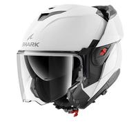 Casco Moto Shark OXO Flip Up Dark Shadow BIANCO