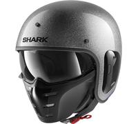 Casco moto Shark S-DRAK 2 BLANK GLITTER SSX, Grigio, XS