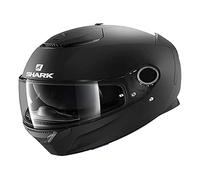 Casco moto Shark SPARTAN 1.2 BLANK Mat KMA, Nero, M
