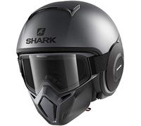 Casco moto Shark STREET DRAK NEON SERIE MAT AKK, Anthracite, S